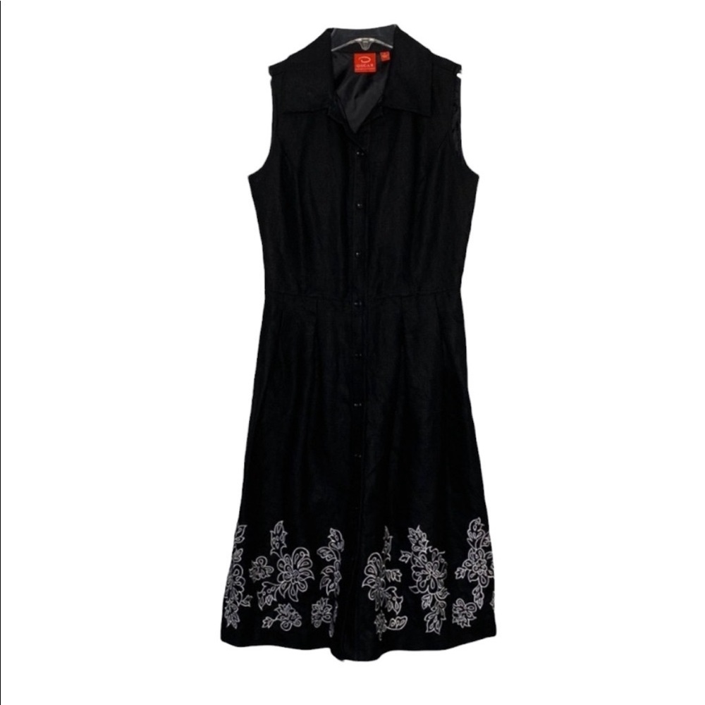 Oscar by Oscar de la Renta Dress Black White